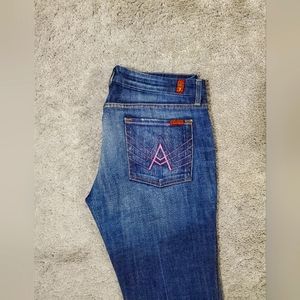 7  For all mankind A pocket Denim